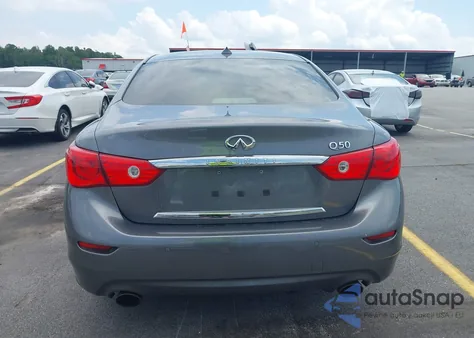 2016 Infiniti Q50 3.0T Premium from USA, damaged, VIN JN1EV7AP6GM303706